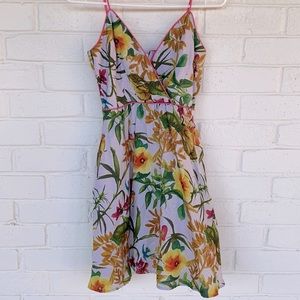 Corey Lynn Calter for Anthropologie Silk blend Floral Dress 2